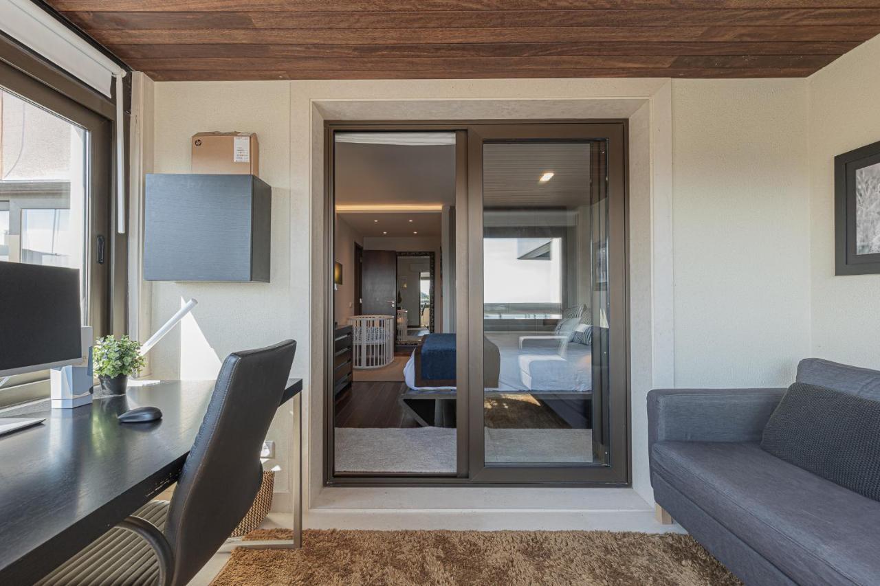 Ferienwohnung Lujoso Ap Con Piscina Frente Al Mar Cascais Exterior foto